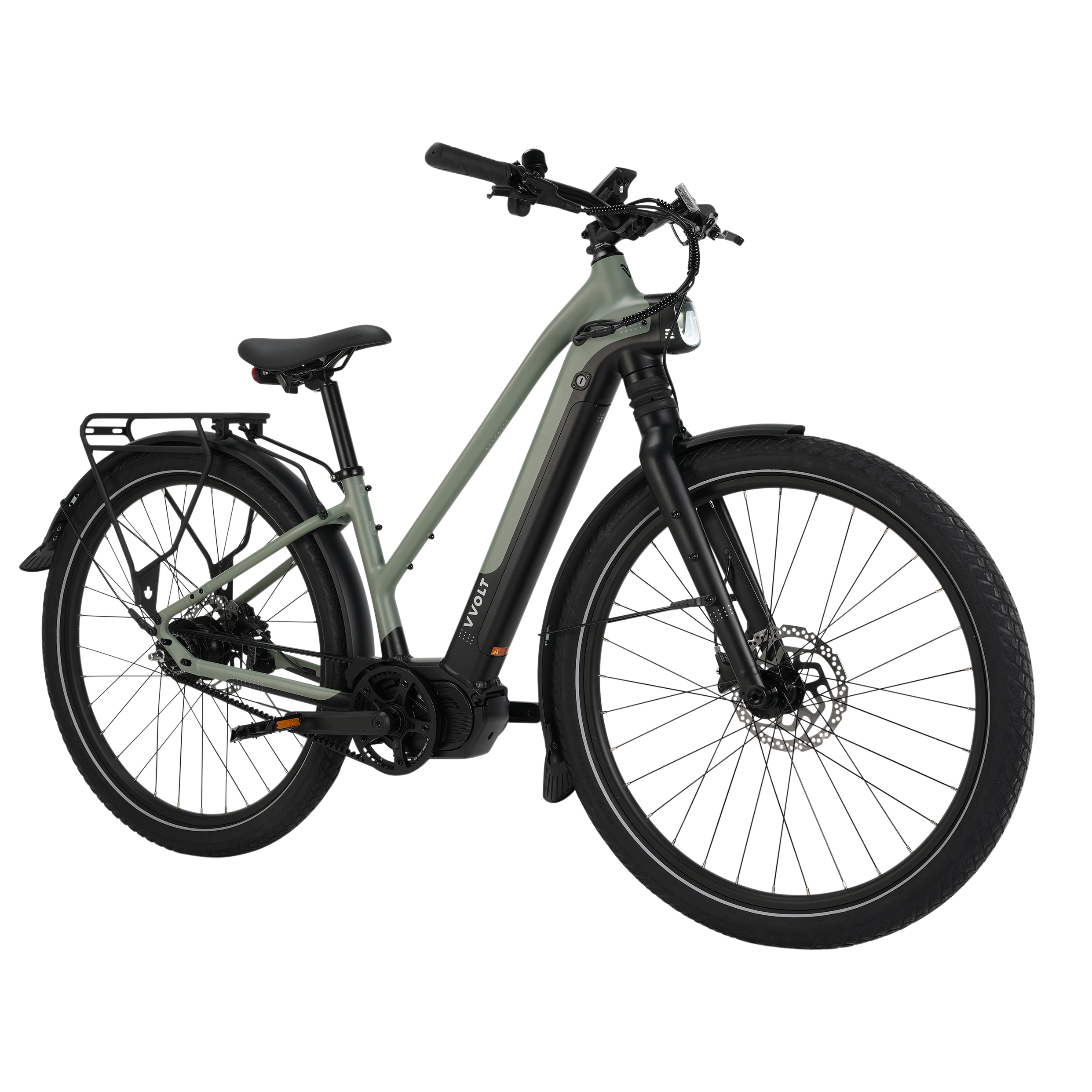 Centauri II Electric Bike Class Mid-Drive Gates Belt Drive